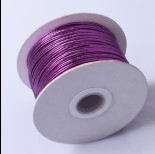 Zdjęcie - Sznurek do sutaszu chiński metallic violet 2.5mm